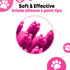 Pet Bath Massage Brush - Premium Cat and Dog Bath Brush Scrubber with Removable Cover - Soft Bristle Silicone Dog Brush for Short & Long Haired Pe...