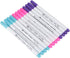 12 PACK Disappearing Ink Marking Pen, Air Water Erasable Pen/ Fabric Marker/ Temporary Marking/ Auto-Vanishing Pen for Cloth (Purple)...