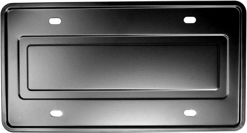 Stainless Steel License Plate Durable Car Tag Holder Backing Reinforce Bracket (Black)...