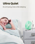 Gaiatop USB Desk Fan, 3 Speeds Portable Small Fan with Strong Airflow, 5.5 Inch Quiet Table Fan, 90° Rotate Personal Cooling Fan For Bedroom Home ...