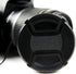 77mm Camera Lens Cap, PCTC Camera Lens CoverSnap-On Center Pinch Front Lens Cover with Strap Compatible with Nikon, Canon, Sony & Other DSLR Camer...