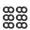 Othmro 50Pcs Nitrile Rubber O-Rings 0.13in Wire Dia 0.51in OD Metric Sealing Nitrile NBR Rubber Washers Round Buna-N O-Rings for Air Sealing Profe...