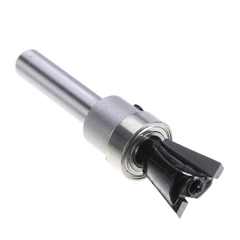 1/4" Shank Dovetail Router Bit, 10 Degree 1/2" Dia Wood Milling Cutter Tool for Furniture Building Cabinet Making Woodworking...