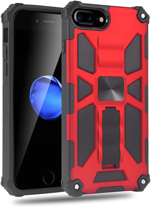 Asuwish Phone Case for iPhone 6plus 6splus 7plus 8plus i 6/6s/7/8 Plus with Tempered Glass Screen Protector Cover and Cell Kickstand iPhone6splus ...