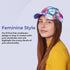 SAGEFINDS Watercolor Floral Print Baseball Cap | All-Over Print | Fashion Accessory | 100% Polyester | Adjusts to Fit Most...