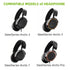 Saipomor Replacement 3.5 Male to Female Audio Cable Adapter Compatible with SteelSeries Arctis3 Arctis5 Arctis Nova3 Arctis7 Arctis Pro+ GameDAC A...