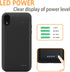Battery Case for iPhone XR - 6.1 inch-10000mAh?Portable Rechargeable Charger Case with 1x Screen Protector & 1x Cable Extended Battery Pack for iP...