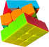 3x3 Speed Cube Stickerless Magic Cube 2.2" Puzzle Game Brain Teaser (3x3 1PK, Rainbow)...