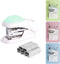 NEBURORA Mini Effortless Desktop Staplers with 400 Standard 26/6 Staples, 2-24 Sheet Capacity, Includes Built-in Staple Remover, Cute Stapler Gift...
