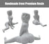 Funny Halloween Big Booty Ghost Planter Display Gag Hilarious Air Plant Display-Big Booty Ghost Holder Funny Gift Butt Planter Resin Air Fern Stan...