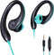 Sport Headphones Wired Earbuds Over Ear Headphones with Earhooks Microphone 3.5mm Plug Sweatproof Running Earphones for Workout Jogging Gym Ear Bu...