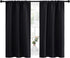 NICETOWN Halloween Black Out Curtain Panels for Kitchen - Energy Smart Decoration Thermal Insulating Blackout Drapes/Draperies for Small Window (2...
