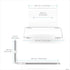 4.5" Small Baby Monitors & Speaker Wall Mount Shelf, Adhesive & Screw in, Also for Security Cameras, WiFi Routers, Decor, Plants, Photos, Kitchen,...
