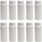 Bettomshin 10Pcs 100ml PE Plastic(Food Grade) Bottles, Wide Mouth Lab Reagent Bottle Liquid/Solid Sample Seal Sample Storage Container Chemical Bo...
