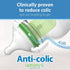Dr. Brown's Natural Flow Anti-Colic Options+ Wide-Neck Glass Baby Bottle 5 oz/150 mL, with Level 1 Slow Flow Nipple, 1 Pack, 0m+...
