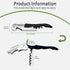 Professional Wine Opener,Best Bottle Opener For Beer or Wine, All-In-One Waiters Corkscrew,The Favored Choice of Sommeliers, Waiters and Bartender...