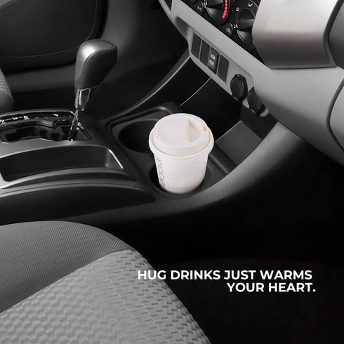 JOYTUTUS Door Cup Holder Insert Compatible with 2005-2017 Tacoma, Durable Car Cup Holder OE Replacement Accessories 66991-04012 66992-04012...