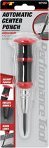 Performance Tool W7550 Automatic Center Punch HD - Precise and Durable Tool for Marking and Punching Materials, Black...