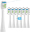 6 Pack Replacement Replacement Brush Heads for Waterpik Sonic Fusion Flossing Toothbrush Compatible with Sonic Fusion SF01/SF02 and Sonic Fusion 2...