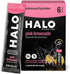 HALO Hydration - Electrolyte Drink Mix | Hydration Powder Packets | Pink Lemonade Flavor – for Sports and Cycling | Easy Open Single Serving Stick...