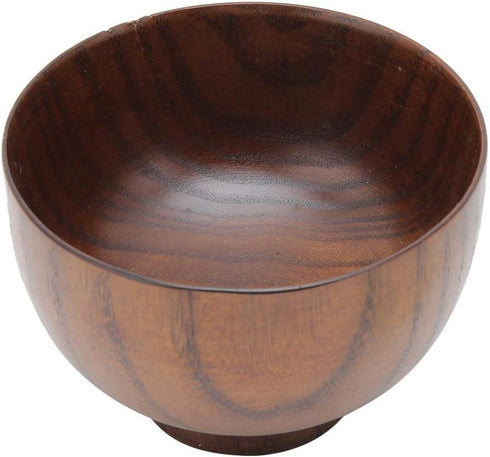 Solid Wood Bowl Acacia Wave Serving Bowl Handmade Storage Natural Root Wood Crafts Bowl Food Container Tableware for Fruits Salads Noodles Rice Di...
