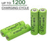 12 Count Ni-MH AA 1800mAh Rechargeable Batteries 1.2V Double A Batteries Precharged for Garden Landscaping Outdoor Solar Lights, String Lights, Pa...