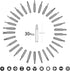 Portable 31in1 Precision Screwdriver Kit with Magnetic Screw Holders and 30 pcs S2 Steel Bits for Smartphone Watch Laptops Eyeglasses iPad Compute...