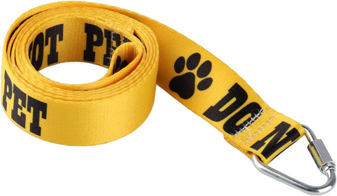 Funny Dog Leash Do Not Pet Dog Leash Walking Training Dog Leashes Dog Owner Pet Lover Gift (Do Not Pet-YE)...