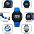 Men Outdoor Sport Digital Watch 5Bar Waterproof Alarm Back Light LED Fashion Chronograph Wristwatches...