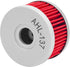 AHL 137 Oil Filter for Suzuki LS650 LS 650 Savage 1986-2009,DR500 DR 500 1981-1984,DR500 Off Road 500 1983-1984,DR600 DR 600 1985-1991,DR750 1988-...