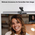 Webcam Accessory ScreenBar Halo, Webcam Stand for Monitor Light Bar Angle Adjustable Computer Light Webcam Mount for BENQ Quntis Monitor Lamp Supe...