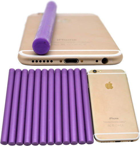 Romatic Purple Glue Gun Sealing Wax Seal Sticks for Standard Size Hot Melting Glue Gun - Pack of 12...