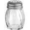 OCS Parts 3.5-Inch Glass Shaker with Chrome Plated Perforated Lid | Grated Cheese, Chili and Red Pepper Shaker for Home and Commercial Use...