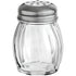 OCS Parts 3.5-Inch Glass Shaker with Chrome Plated Perforated Lid | Grated Cheese, Chili and Red Pepper Shaker for Home and Commercial Use...