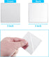 50 Pieces Mini Size Acrylic Square Mirror Adhesive Small Square Mirror Craft Mirror Tiles for Crafts and DIY Projects Supplies (3 Inches)...