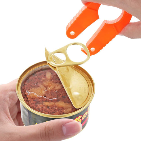 Senzeal 2pcs Multifunctional Can Opener Plastic Water Bottle Jar Twist-Off for Weak Hands Elderly Seniors Arthritis Bottle Gripper Lid Seal Remove...