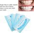 100Pcs Finger Teeth Wipes, Dental Floss Wipe Cloth Tooth Cleaning Tool for Oral Deep Cleaning Teeth Whitener Strips Dental Finger Toothbrush Oral ...