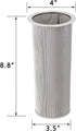 Cold Brew Coffee Filter for 1 Gallon Mason Jars, Made with Stainless Steel, Fine Mesh Filter for Large Batch Cold Brewing, 1 Gallon Mason Jar Filt...
