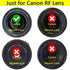 Body Cap & Rear Lens Cap Cover for Canon EOS R6 EOS R5 EOS R EOS RP EOS R3 EOS R7 EOS R10 EOS R6 Mark ii More Canon RF Mount and Lens Accessories ...