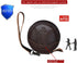 Genuine Leather Patchwork Retro Round Coin Purse Change Pouch Small Slim Clutch Wristlet RFID Blocking Wallet (Expresso)...