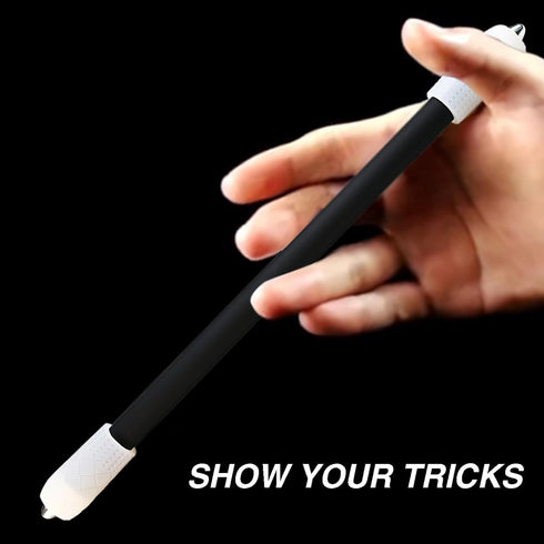 Penspinning Pens Travel Mod Pen Spinning Mods Spin Stick Nonslip Coated for Beginner, Black...