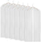 Zilink Garment Bags for Long Dresses 60-inch Translucent Suit Bag with Full-Length Zipper (Set of 6) for Dance Costumes Gown Dress Clothes Storage...