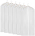 Zilink Garment Bags for Long Dresses 60-inch Translucent Suit Bag with Full-Length Zipper (Set of 6) for Dance Costumes Gown Dress Clothes Storage...