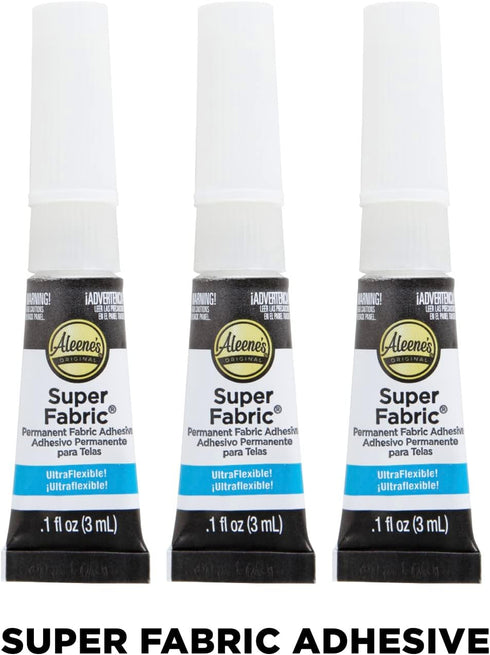 Aleene's Super Mini Pack Fabric Glue, Clear...
