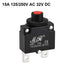uxcell Thermal Circuit Breakers 15A 125/250V AC 32V DC Push Button Manual Reset Overload Protector Switch 2 Pcs...
