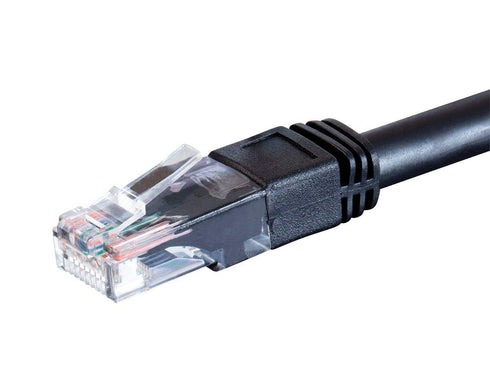 Monoprice Cat6 Outdoor Rated Ethernet Patch Cable - 7 Feet - Black | Snagless RJ45, Stranded, 550MHz, UTP, Pure Bare Copper Wire, 24AWG...