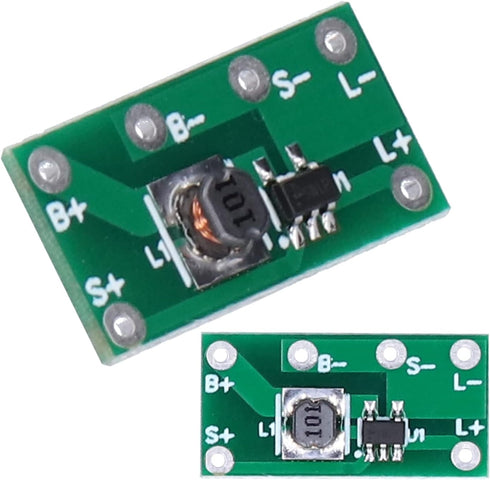 10pcs Solar Lamp Circuit Board, 30mA Solar Controller Board Module Solar Controller Board for Home Solar Landscape Lights, Solar Lawn Lights, Sola...