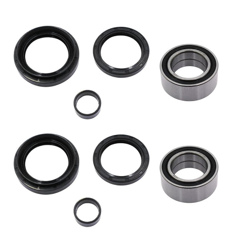 Front Wheel Bearing with Seal Kits for 07-13 Honda TRX420 Rancher 420 4x4...