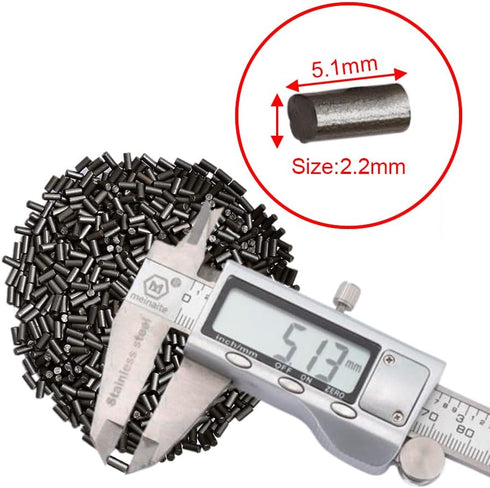 CooBigo (2.25mm) 60g/Pack(Approx450~500pcs) Ferrocerium Lighter Flint Stone for Petrol or Gas Lighters Accessories #FLQ178-B/G Black...