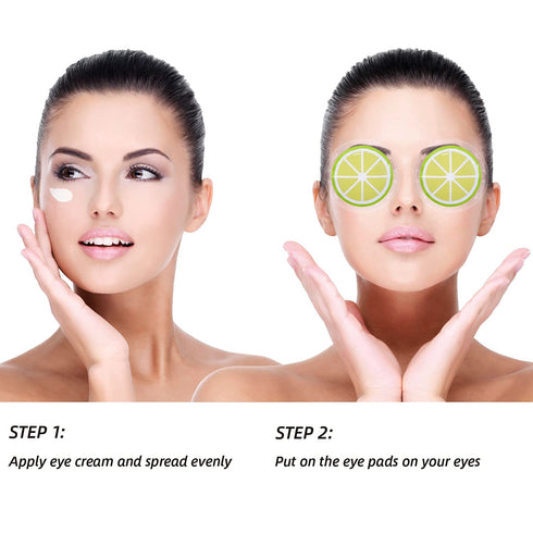 Gel Ice Pack Reusable Cooling Eye Pads and Under Patches,Eye Hot Cold Treatment for Redness,Pain Relief Relax...